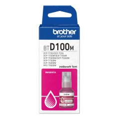 Brother BTD100M Magenta 5000 Sider Blkrefill - Kvalitet og Værdi til Dine Udskrifter!